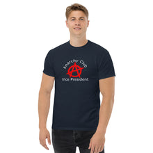 Load image into Gallery viewer, Anarchy Club VP Dark - Men&#39;s heavyweight tee
