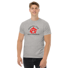 Load image into Gallery viewer, Anarchy Club Vice President - Men&#39;s heavyweight tee
