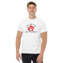 Load image into Gallery viewer, Anarchy Club Vice President - Men&#39;s heavyweight tee
