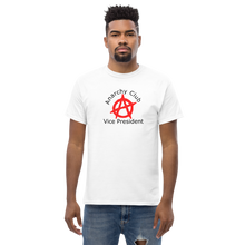 Load image into Gallery viewer, Anarchy Club Vice President - Men&#39;s heavyweight tee
